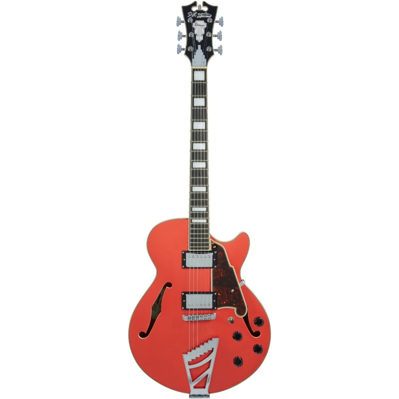 D'Angelico Premier SS Fiesta Red Stairstep
