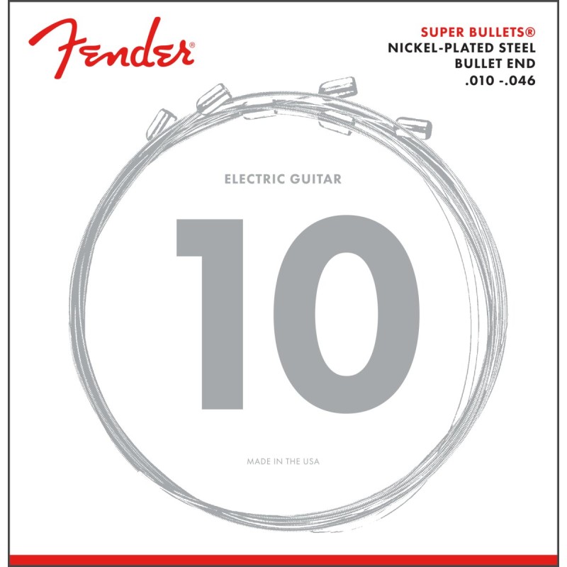 Fender 3250R Super Bullets 010-046