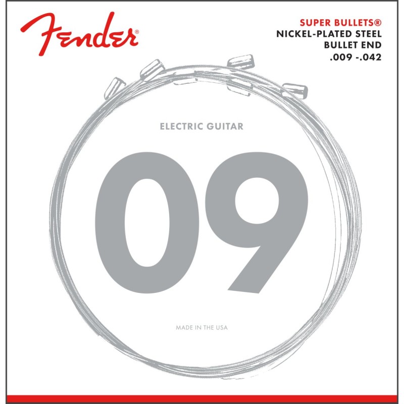 Fender 3250L Super Bullets 009-042