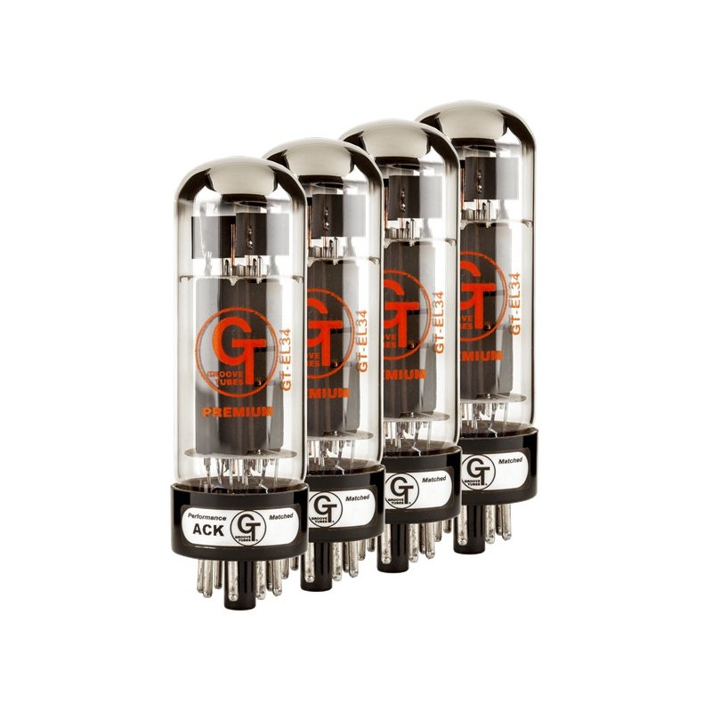 Fender Groove Tubes EL34-M Med Quartet