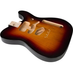 Fender Deluxe Series Telecaster SSH Alder Body 3-Color Sunburst