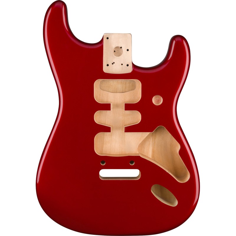 Fender Deluxe Series Stratocaster HSH Alder Body Candy Apple Red