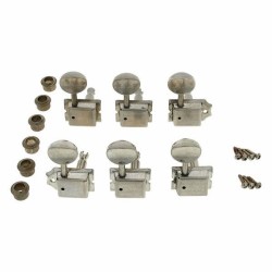 Fender Road Worn Guitar Machine Heads Nickel