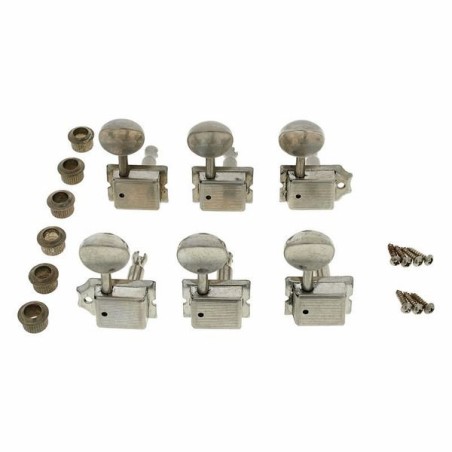 Fender Road Worn Guitar Machine Heads Nickel