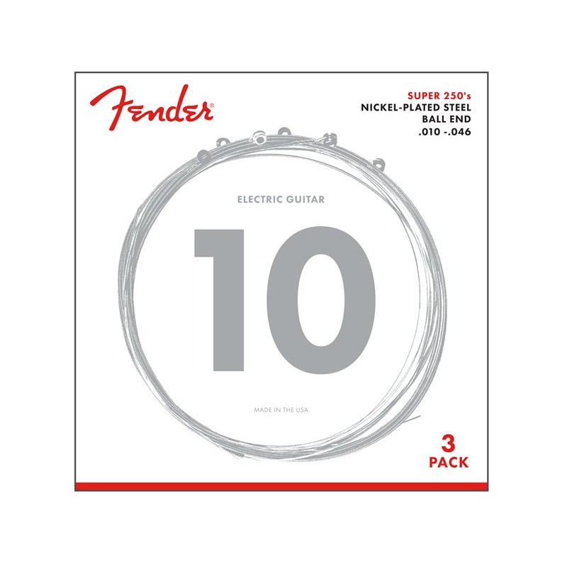 Fender Fender 250R NPS 10-46 3 Pack
