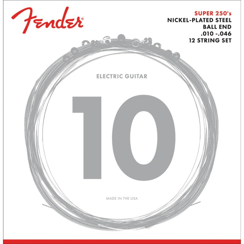 Fender 250 XII NPS 010-046 12 Strings