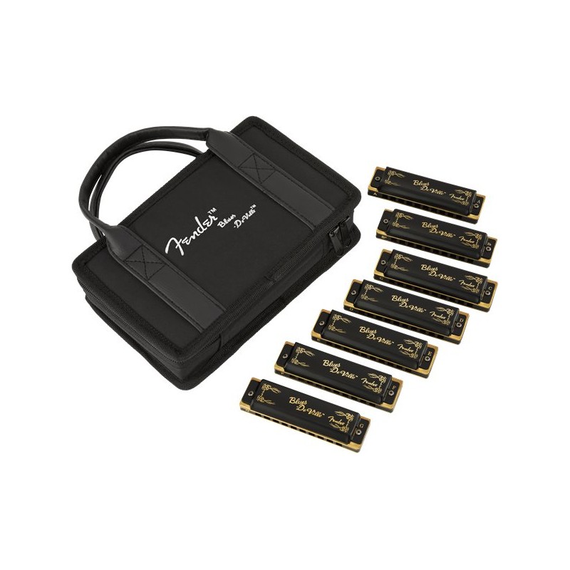 Fender Blues DeVille Harmonica Pack of 7