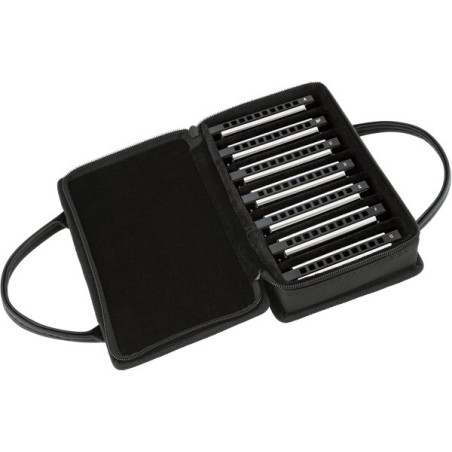 Fender Bues Deluxe Harmonica Pack of 7