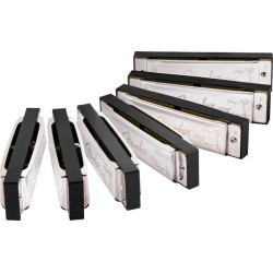 Fender Bues Deluxe Harmonica Pack of 7