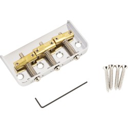 Fender 3-Saddle Custom Cut-Off Vintage Tele Bridge