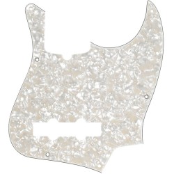 Fender Pickguard Jazz Bass White Pearl 4-Ply