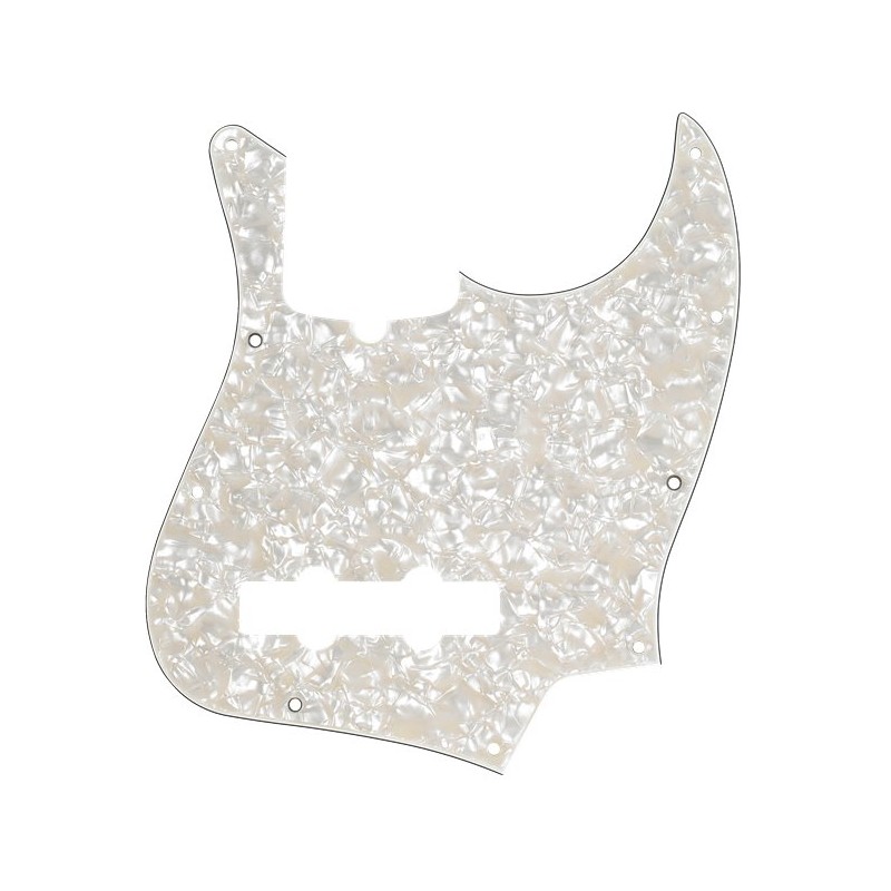 Fender Pickguard Jazz Bass White Pearl 4-Ply