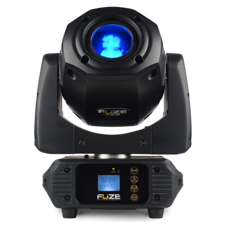 Beamz Fuze75S Spot 75W LED Moving Head Set 2 Pieces in Flightcase