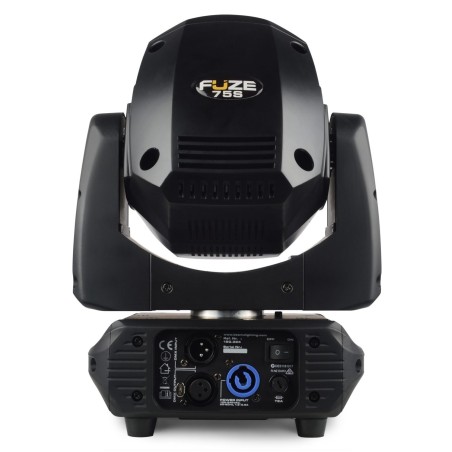 Beamz Fuze75S Spot 75W LED Moving Head Set 2 Pieces in Flightcase
