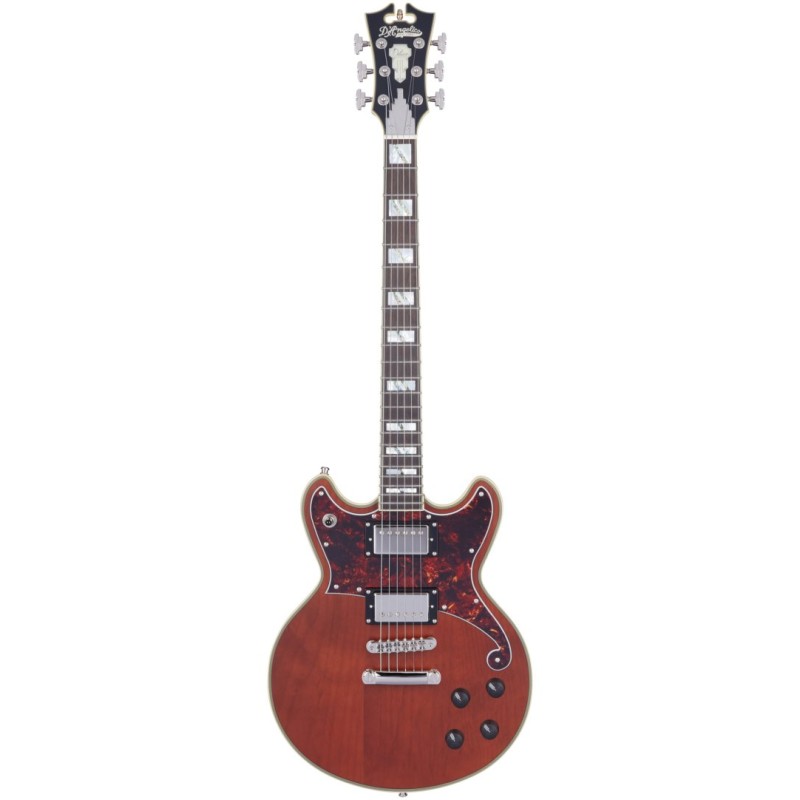 D'Angelico Deluxe Brighton Matte Walnut