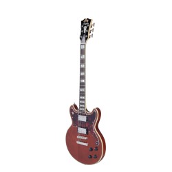 D'Angelico Deluxe Brighton Matte Walnut