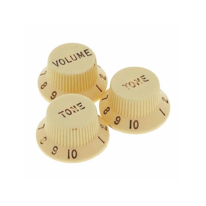 Manopole Volume Tono Set Di Manopole Per Chitarra Elettrica Stile LP/SG, 2 Tono E 2 Volume, Forma A Cappello, Colorate. Top Gun Cappello