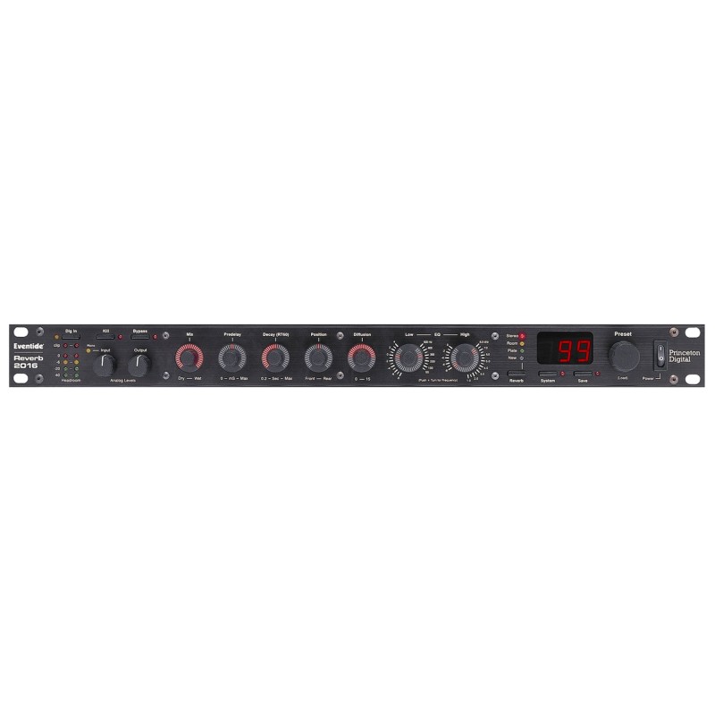 Eventide Reverb 2016 - Riverbero Digitale