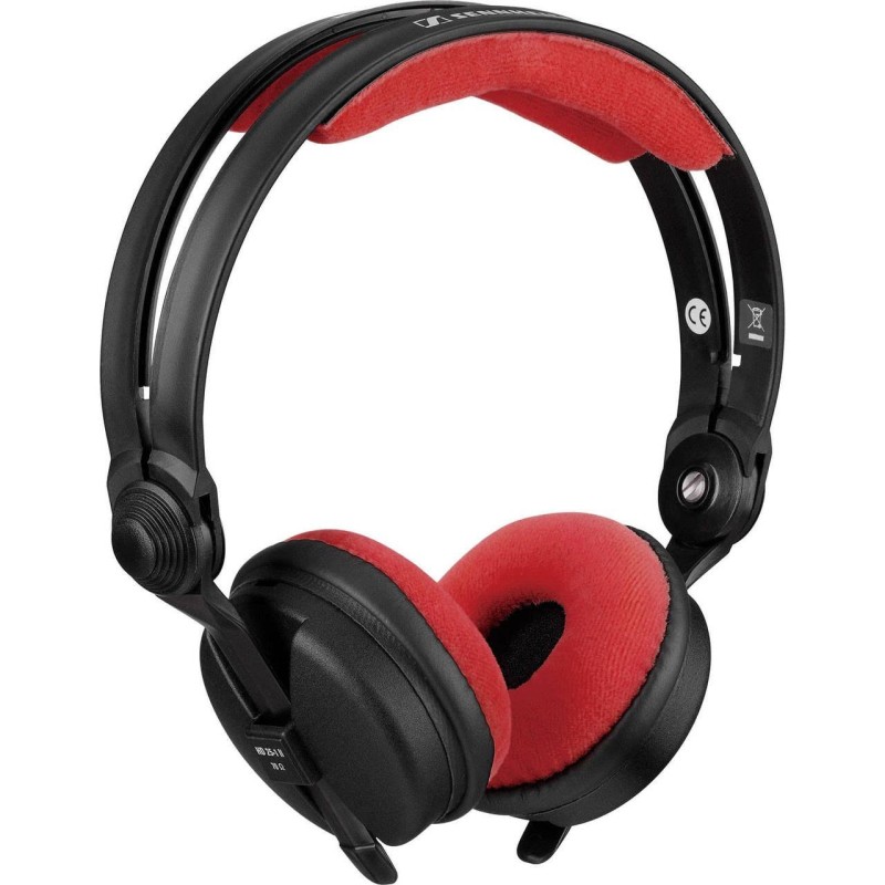 Zomo Set Cuscinetti Velour Per Sennheiser Hd 25 Rosso