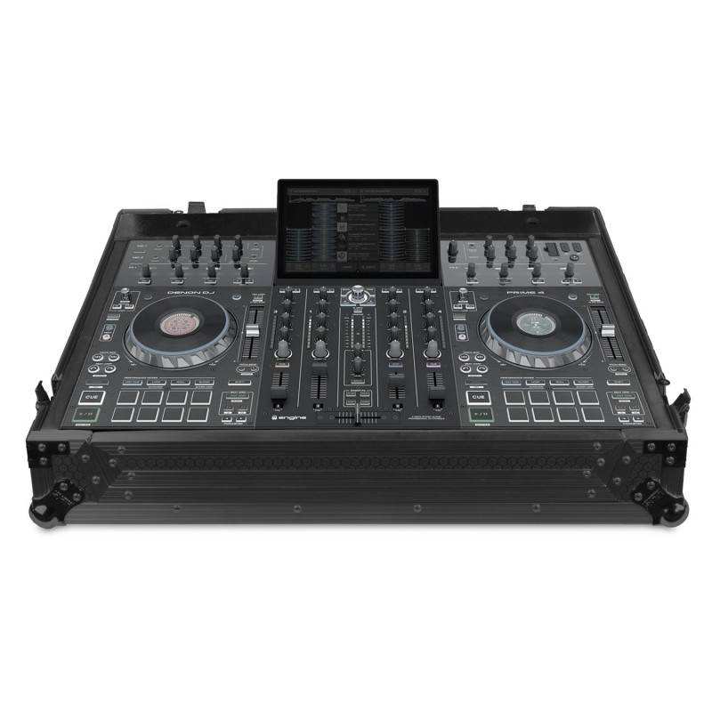 UDG U91069BL Ultimate Flight Case Denon Prime 4 Black Plus