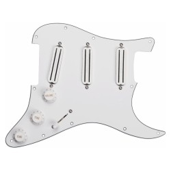 Seymour Duncan Pickguard Assy Triple Rails White