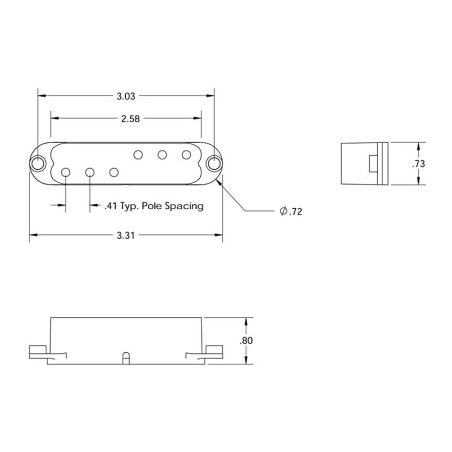 Seymour Duncan SDBR-1n Bridge Duckbuckers