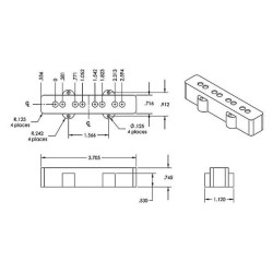 Seymour Duncan STKJ-2b Bridge Hot Stack For Jazz Bass