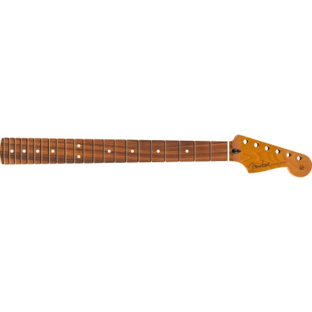 Fender Roasted Maple Strato Neck Pau Ferro Flat Oval