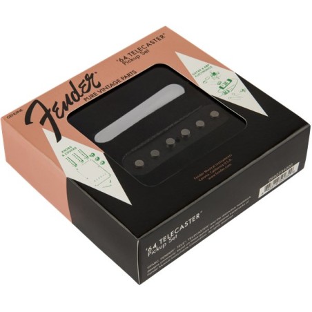 Fender Pure Vintage '64 Tele Pickup Black/Chrome