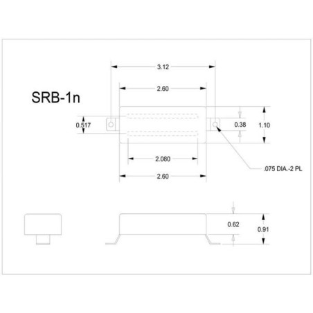 Seymour Duncan SRB-1n Neck Humbucker For Rickenbacker