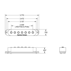 Seymour Duncan SSL-1L Vintage Staggered Stratocaster