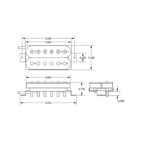 Seymour Duncan SH-15 Bridge Alternative 8