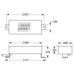 Seymour Duncan SM-2b Bridge Custom Minihumbucker
