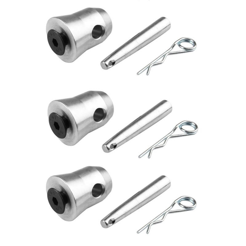 Beamz P33 Set of 3 Half Cone Connectors