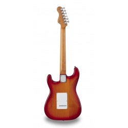 Soundsation Rider-Deluxe-M Ged Cherry Sunburst Flamed
