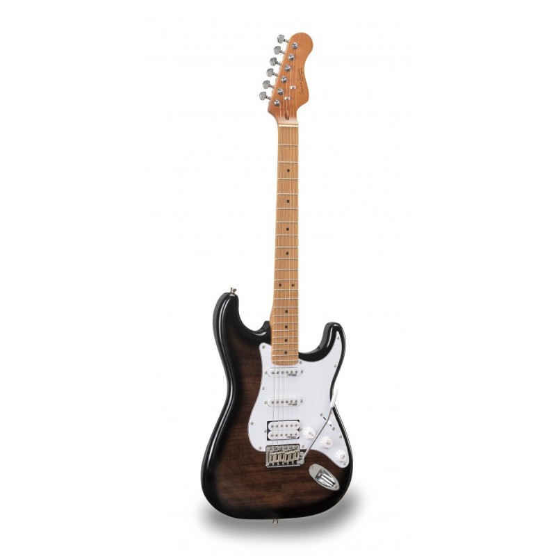 Soundsation Rider-Deluxe-M Transparent Black Flamed