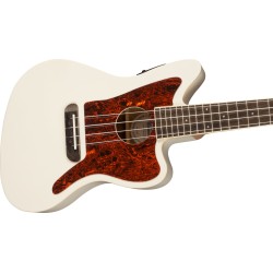 Fender Fullerton Jazzmaster Uke Olympic White