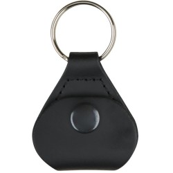 Fender Leather Pick Holder Keychain Black