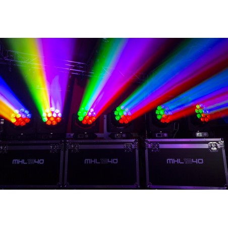 Beamz MHL1240 2pcs con flightcase