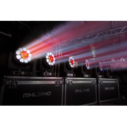 Beamz MHL1240 2pcs con flightcase