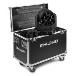 Beamz MHL1240 2pcs con flightcase