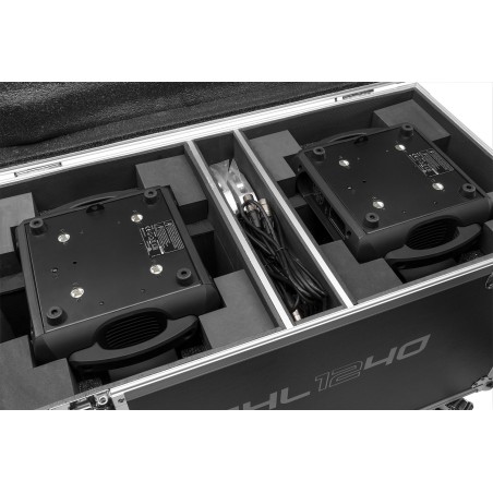 Beamz MHL1240 2pcs con flightcase