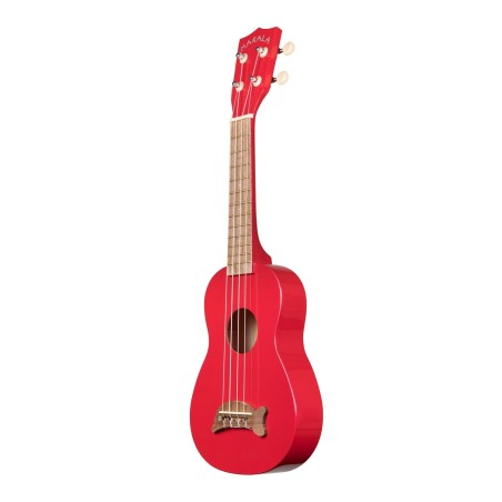Kala MK-SD/CAR Ukulele Soprano Lucido Candy Red C/bag