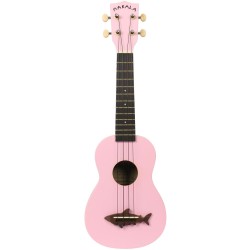 Kala MK-SS/PNK Ukulele Soprano Rosa Vintage Satinato C/bag