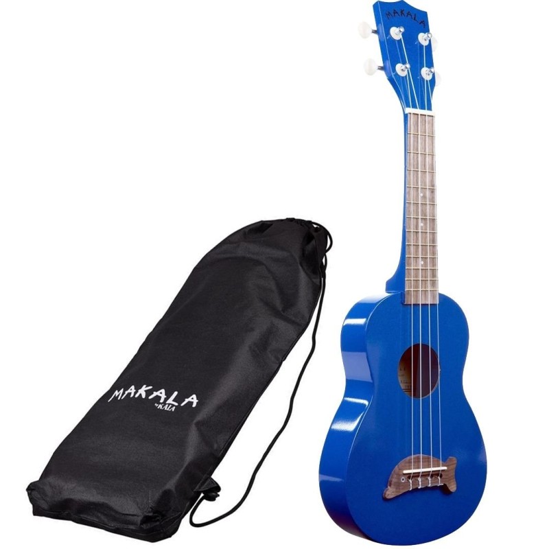 Kala MK-SD/MBL Ukulele Soprano Blu Metallic Lucido C/bag
