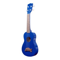 Kala MK-SD/MBL Ukulele Soprano Blu Metallic Lucido C/bag