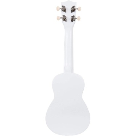 Kala MK-SS/WHT Bianco Satin Ukulele Soprano C/bag