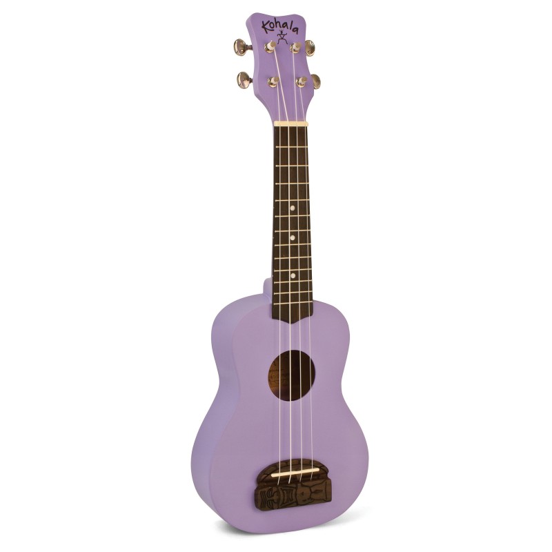 Kohala KT-STPU Tiki Uke Purple Ukulele Soprano