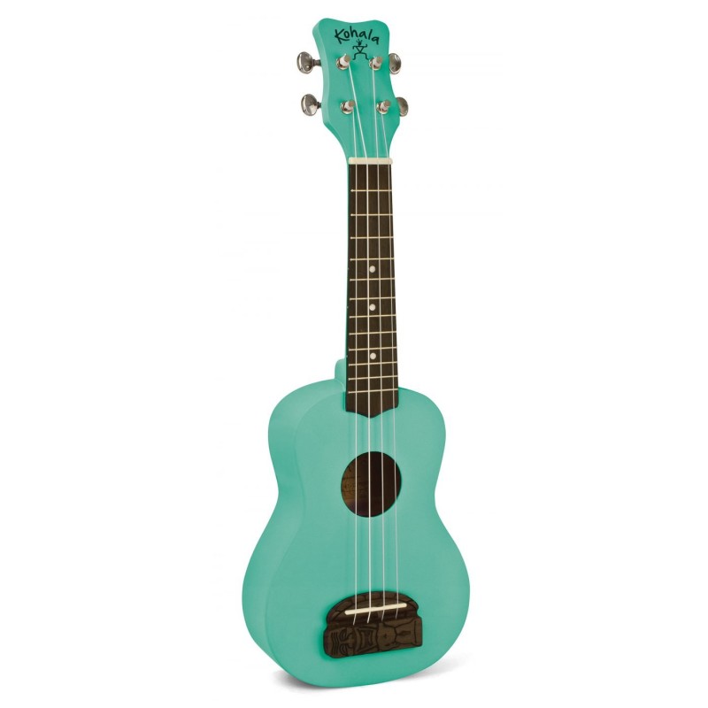 Kohala KT-SSG Tiki Uke Seafoam Green Ukulele Soprano