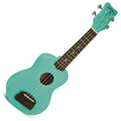 Kohala KT-SSG Tiki Uke Seafoam Green Ukulele Soprano